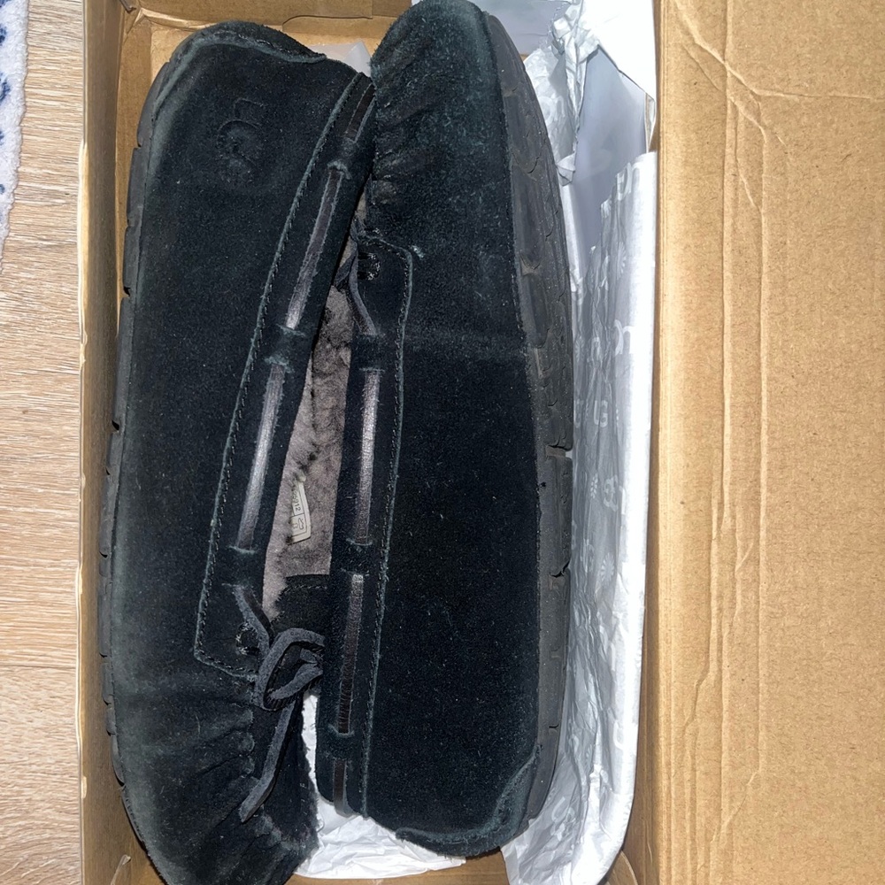 UGG Black Bella II Moccasins